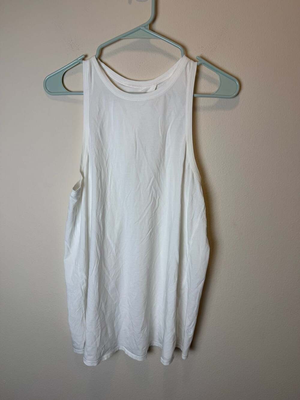 Lululemon Open Back Tank Top White